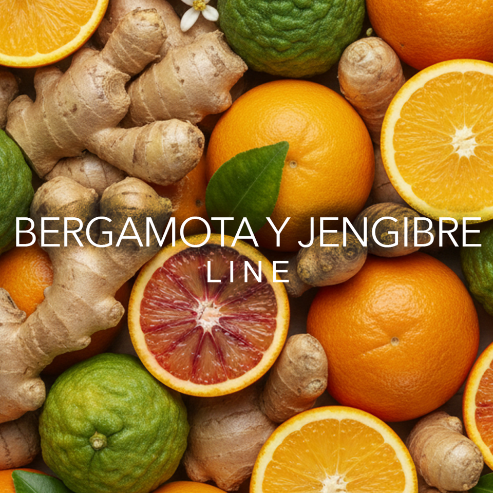 LÍNEA BERGAMOTA Y JENGIBRE