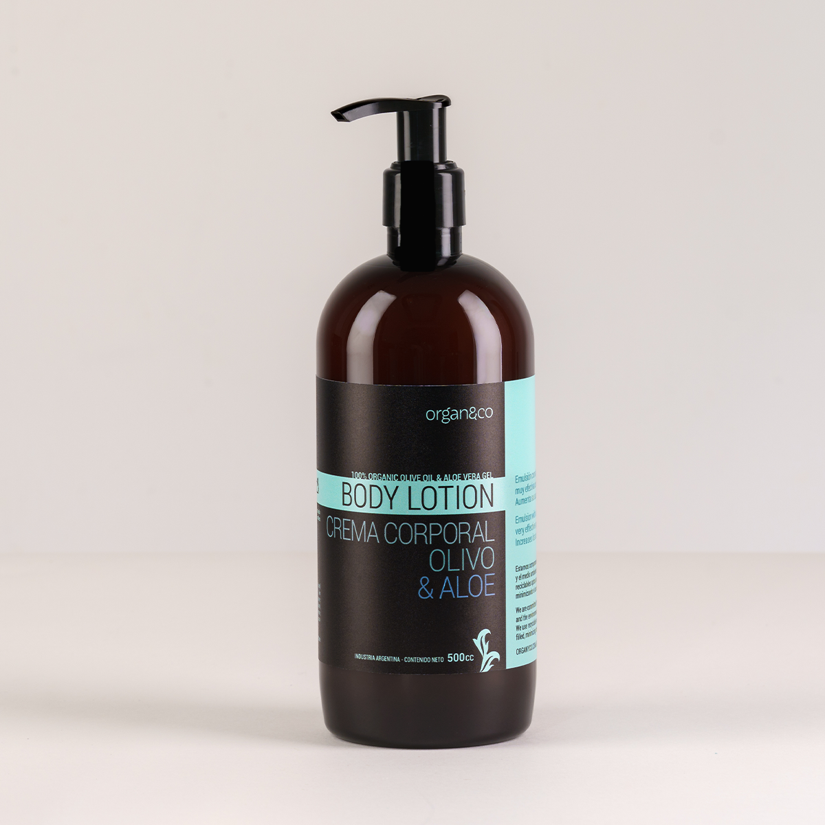 BODY LOTION OLIVO Y ALOE VERA X 500CC