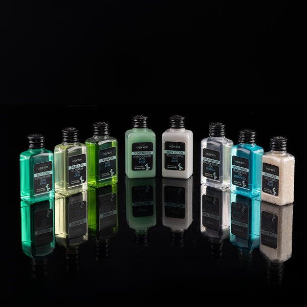 Espuma de baño Botellita piramide x 45cc (caja x 200 u)