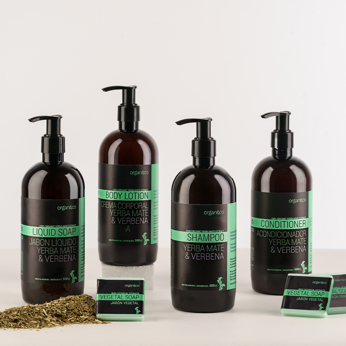 LÍNEA YERBA MATE Y VERBENA X 500CC