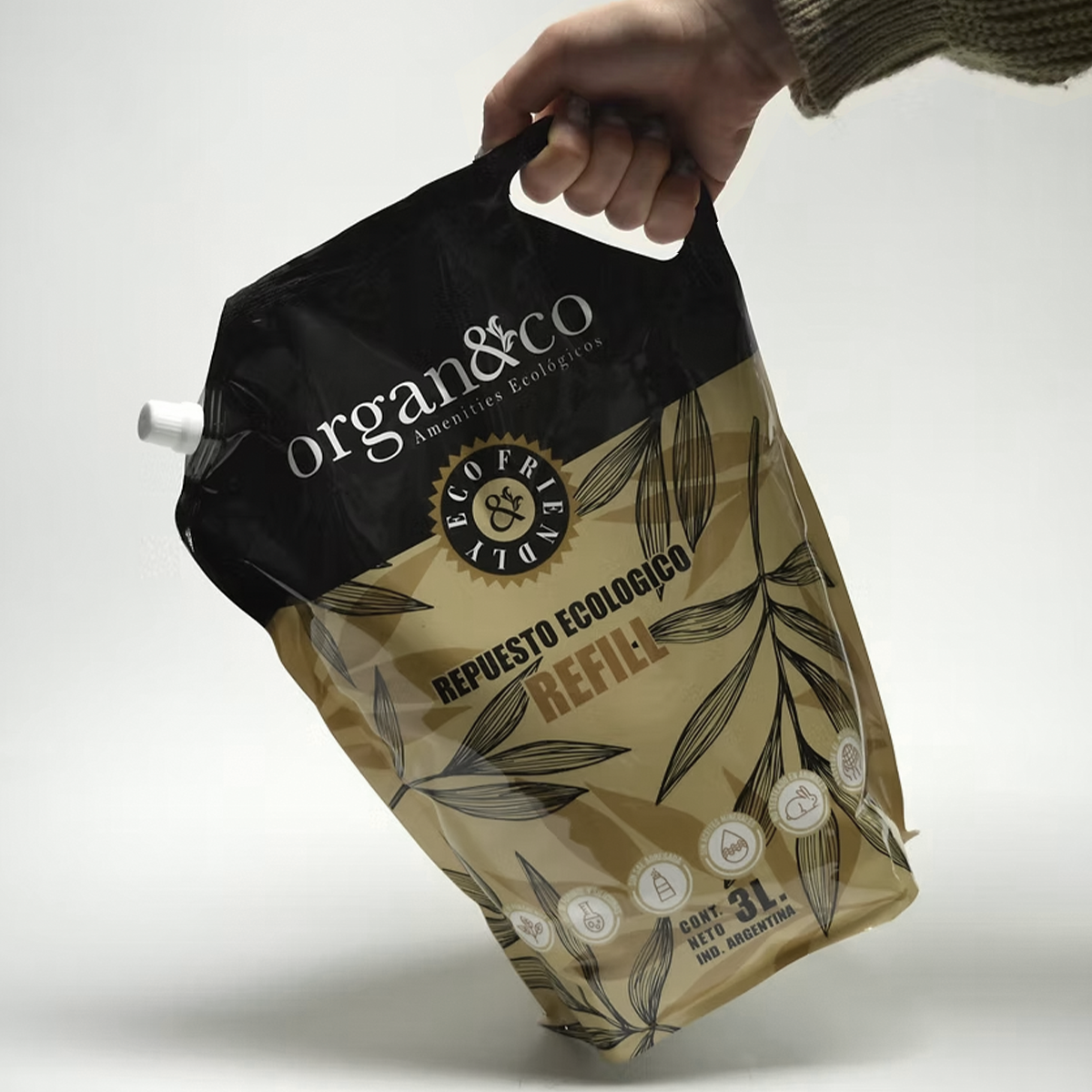 REFILL SHAMPOO FLOR DE ALMENDRO X 3000CC