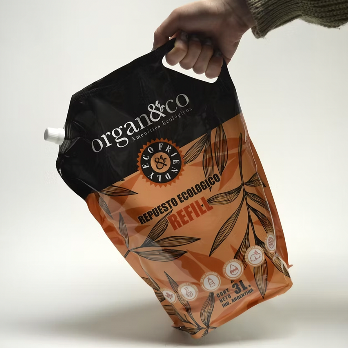 REFILL ACONDICIONADOR BERGAMOTA Y JENGIBRE X 3000CC