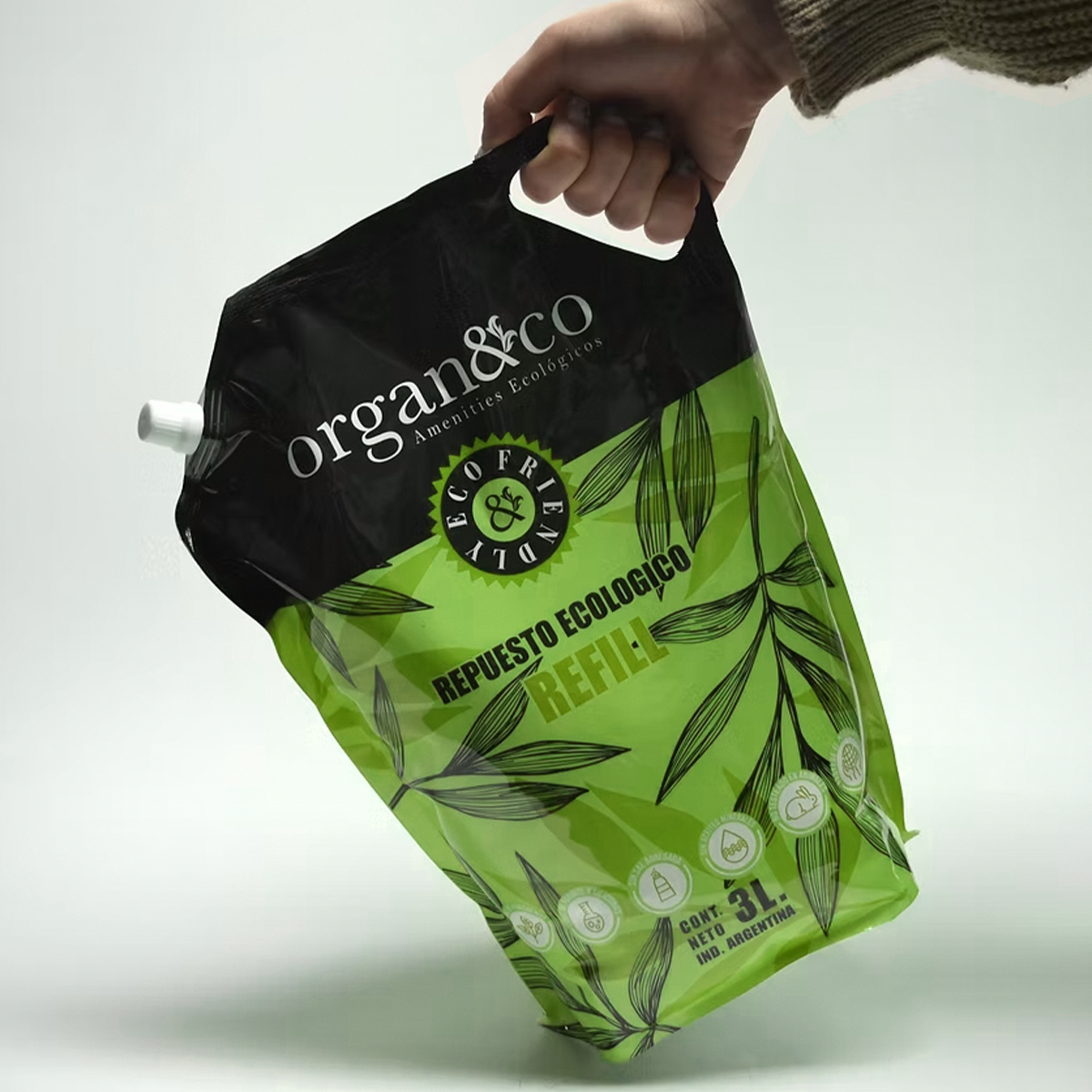 REFILL JABÓN LÍQUIDO YERBA MATE Y VERBENA X 3000CC