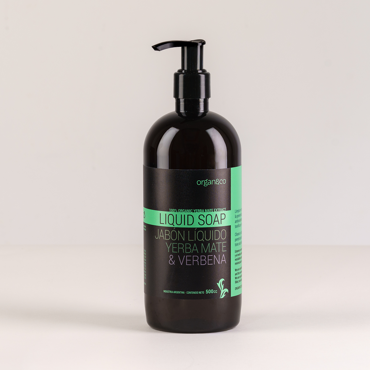 JABÓN LÍQUIDO  YERBA MATE Y VERBENA X 500CC