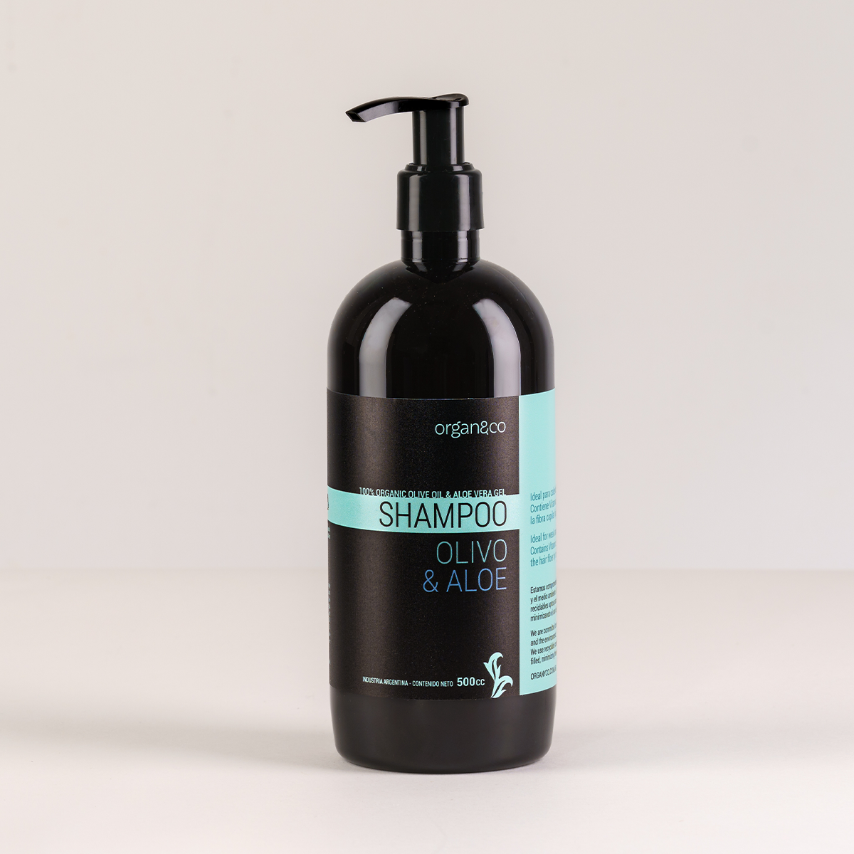 SHAMPOO OLIVO Y ALOE VERA X 500CC