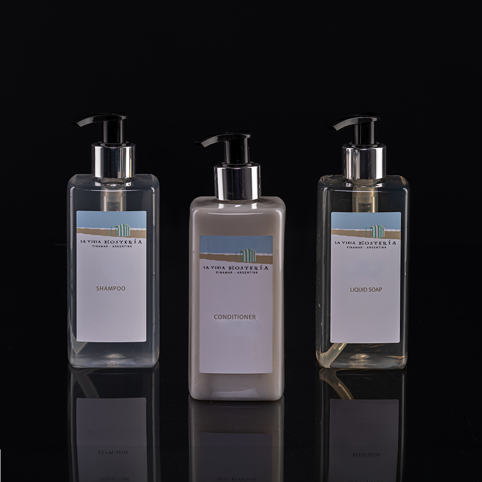 Shampoo BOTELLA suelta de 300cc con vávula cremera