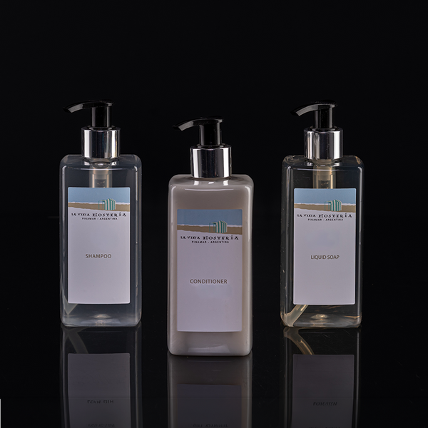 Shampoo BOTELLA suelta de 300cc con vávula cremera