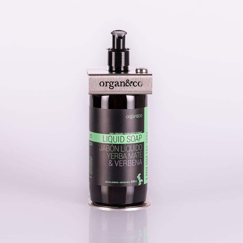 Crema corporal Soporte SIMPLE ACERO con botella de 500cc